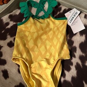 Old Navy Pineapple Swimsuit 18-24 months